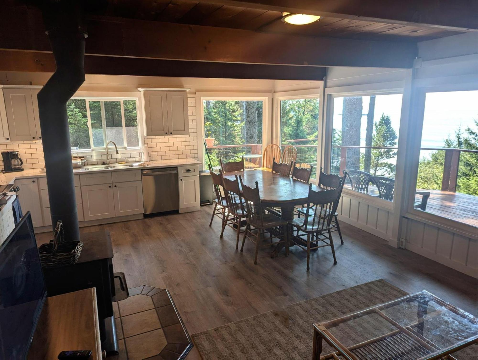 Вилла The Cedar House Otter Rock Экстерьер фото